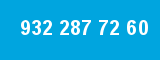 932 287 72 60 932 287 72 60